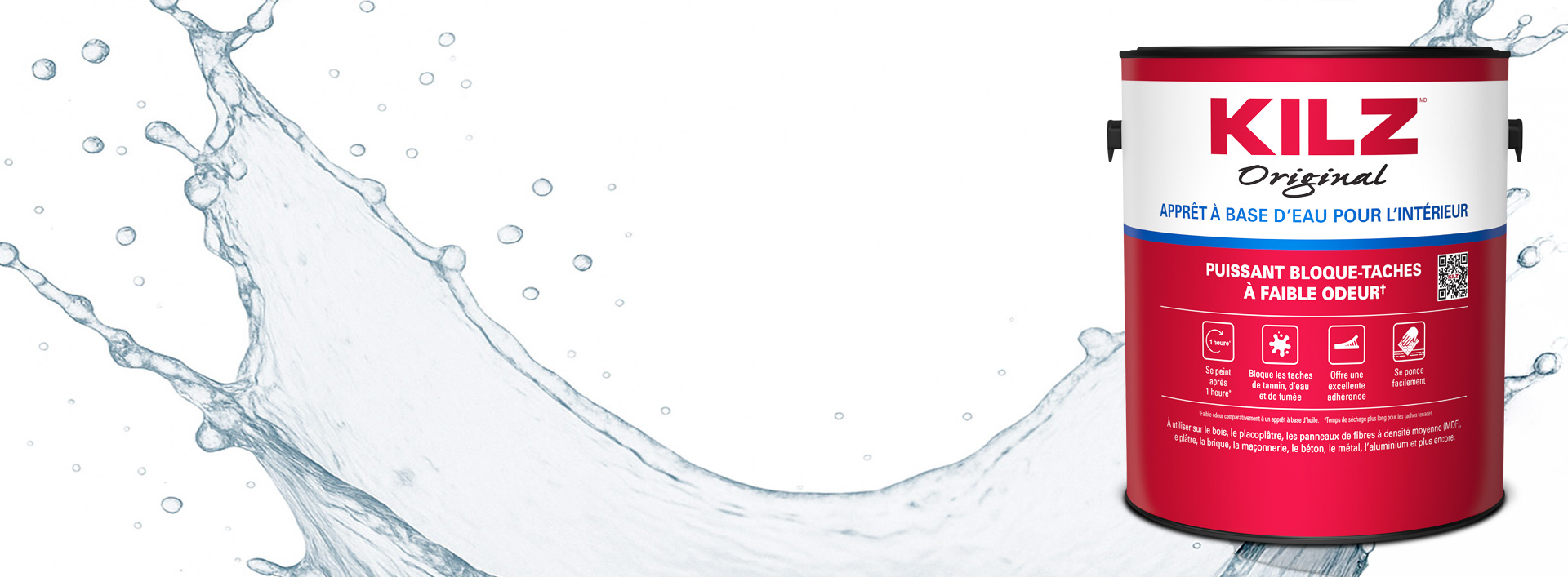 Kilz Water-Based Primer Can